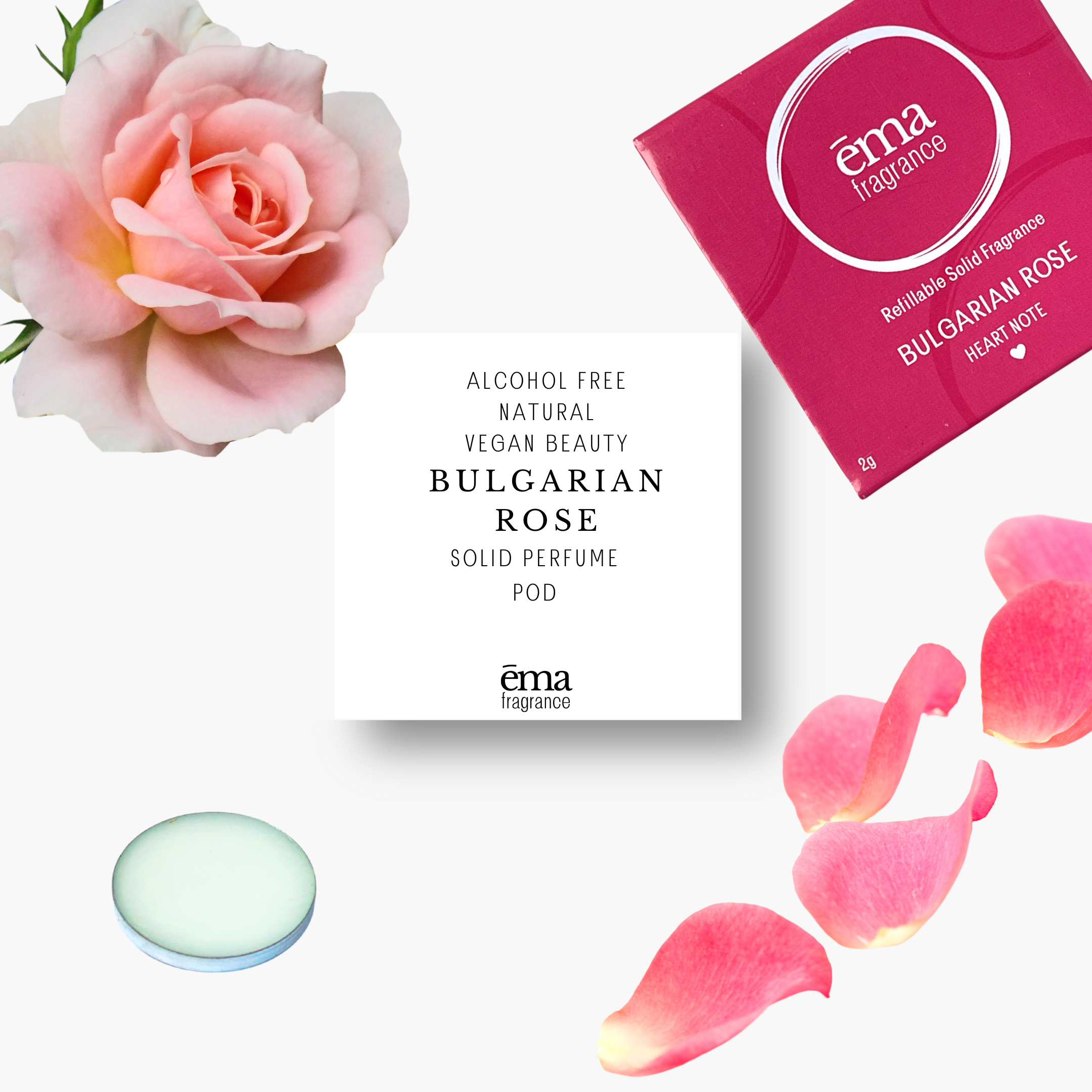 Bulgarian Rose - Solid Fragrance Pod