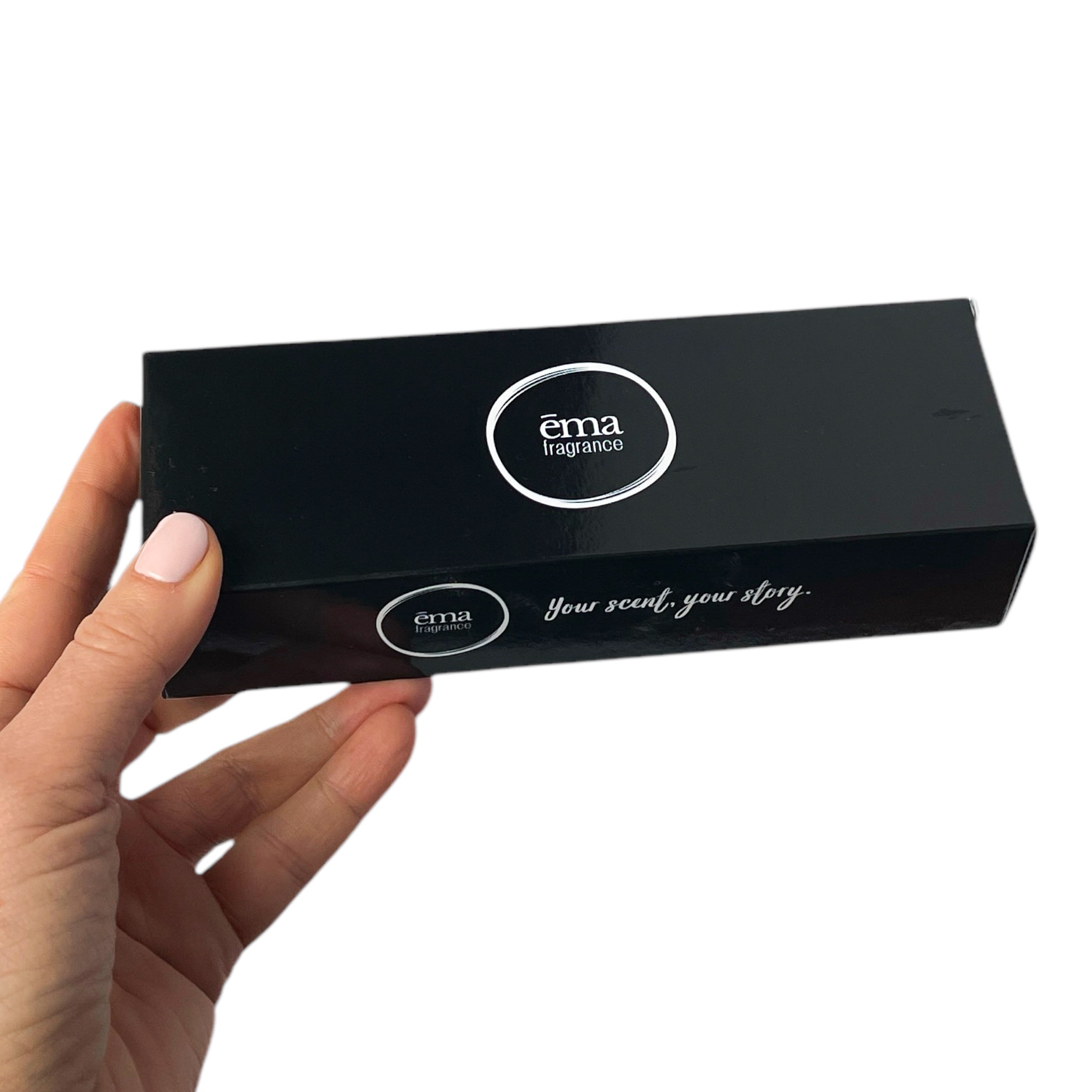 Elegant Set - 3 Solid Fragrance Pods - Fresh Musk, Iris, and Pear + Refillable Compact