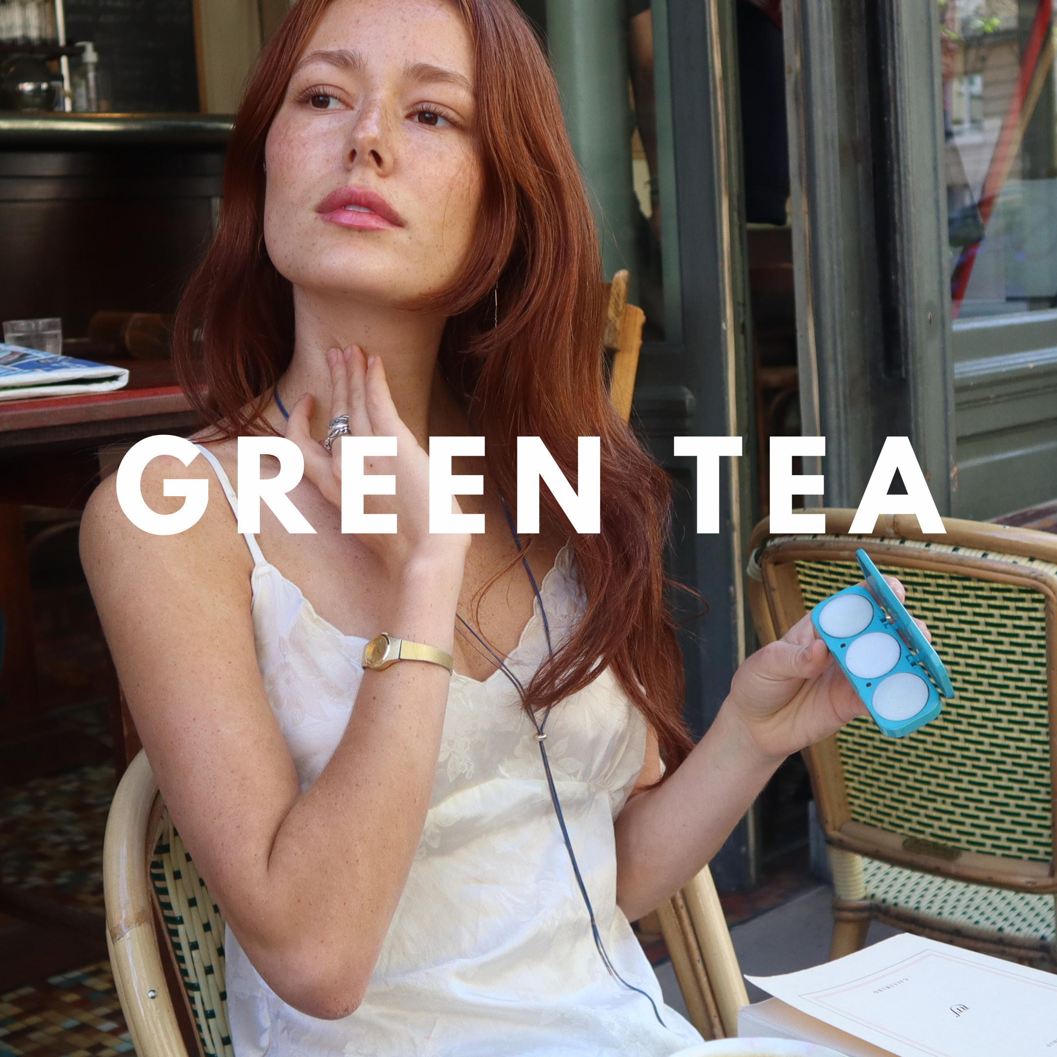 Green Tea – Fresh Clean Green Solid Perfume Pod