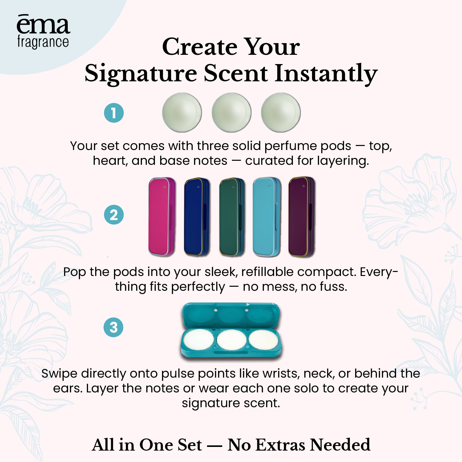 Create Custom Perfume with Solid Fragrance Notes