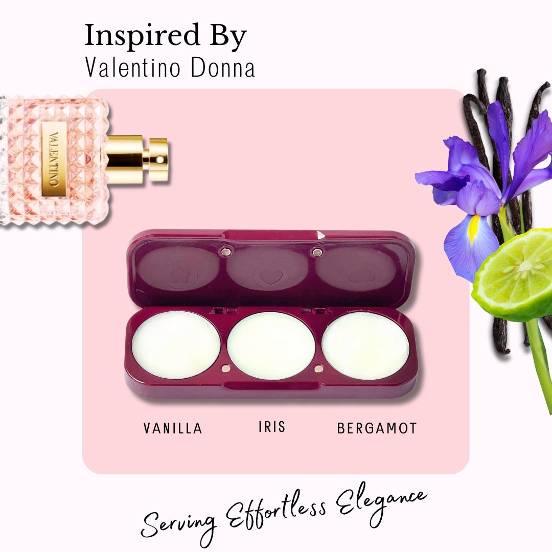 ema fragrance solid perfume blend Inspired by Valentino Donna