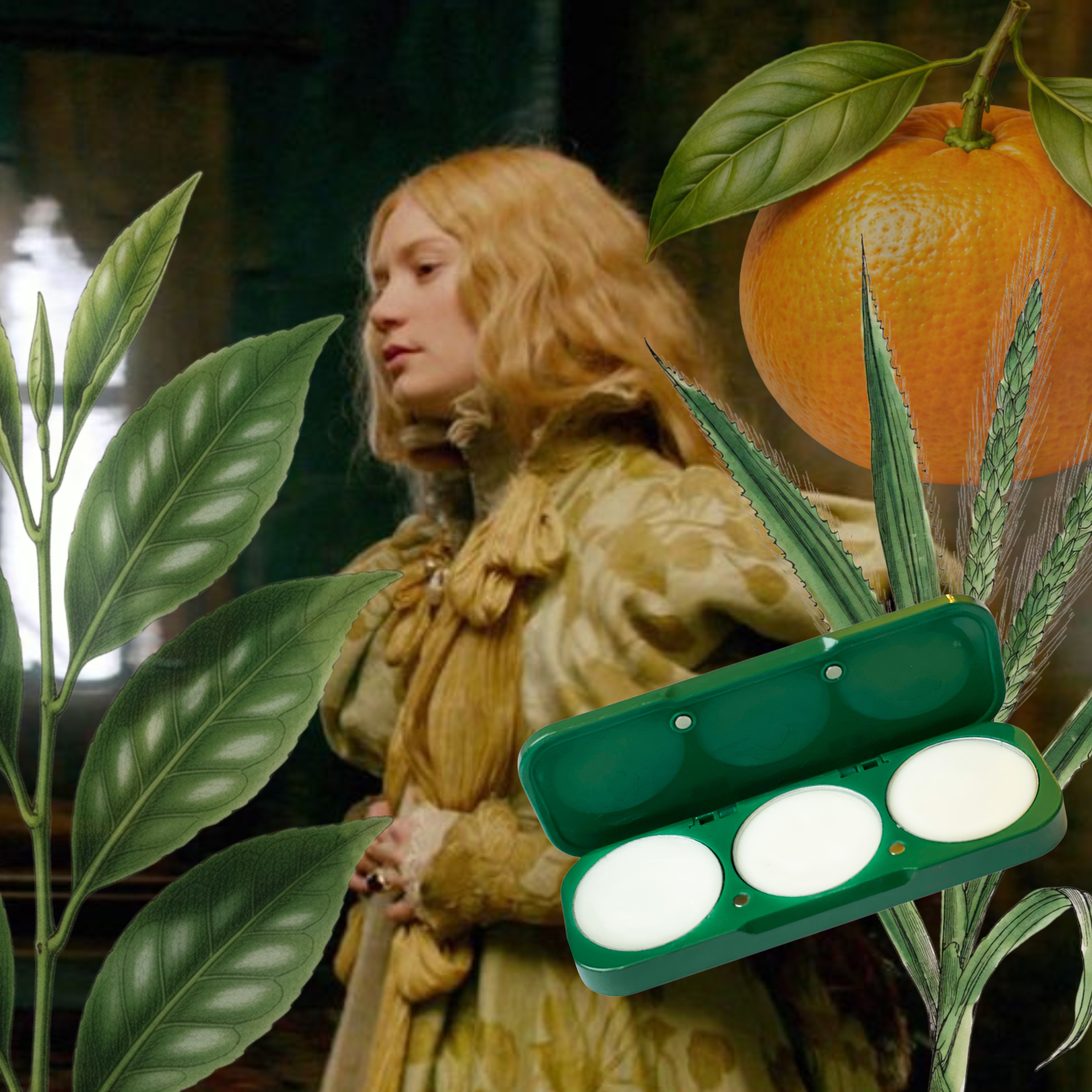 Invigorating Trio: Vetiver, Green Tea and Mandarin