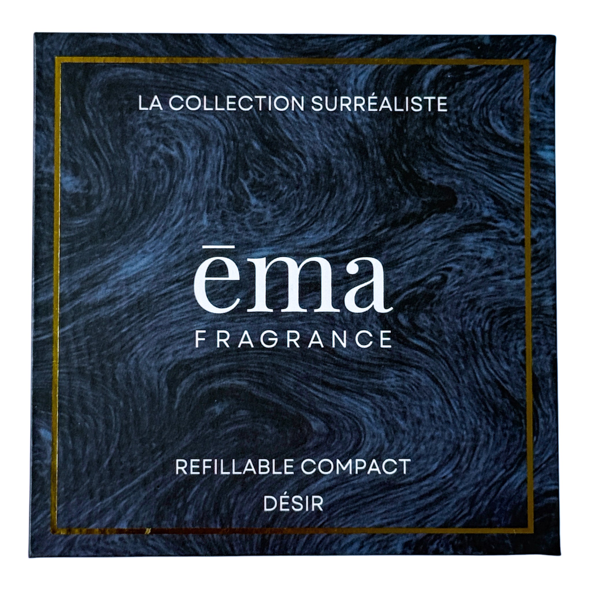 Désir · Refillable Metal Compact for Solid Perfume & Lip Color