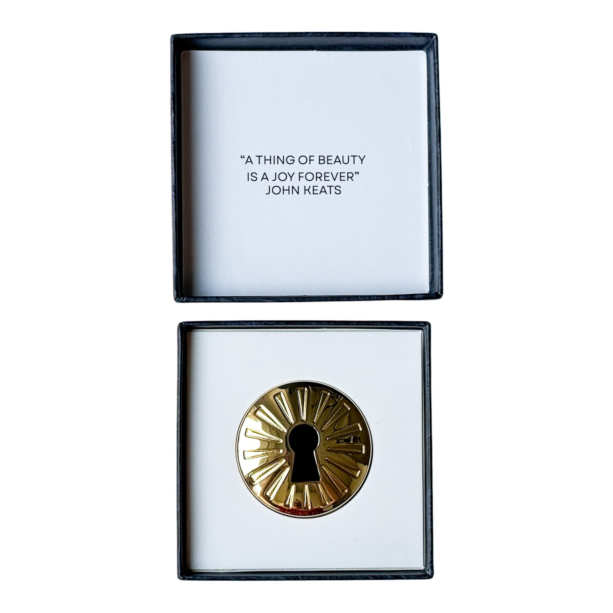 Secret · Refillable Metal Compact for Solid Perfume & Lip Color