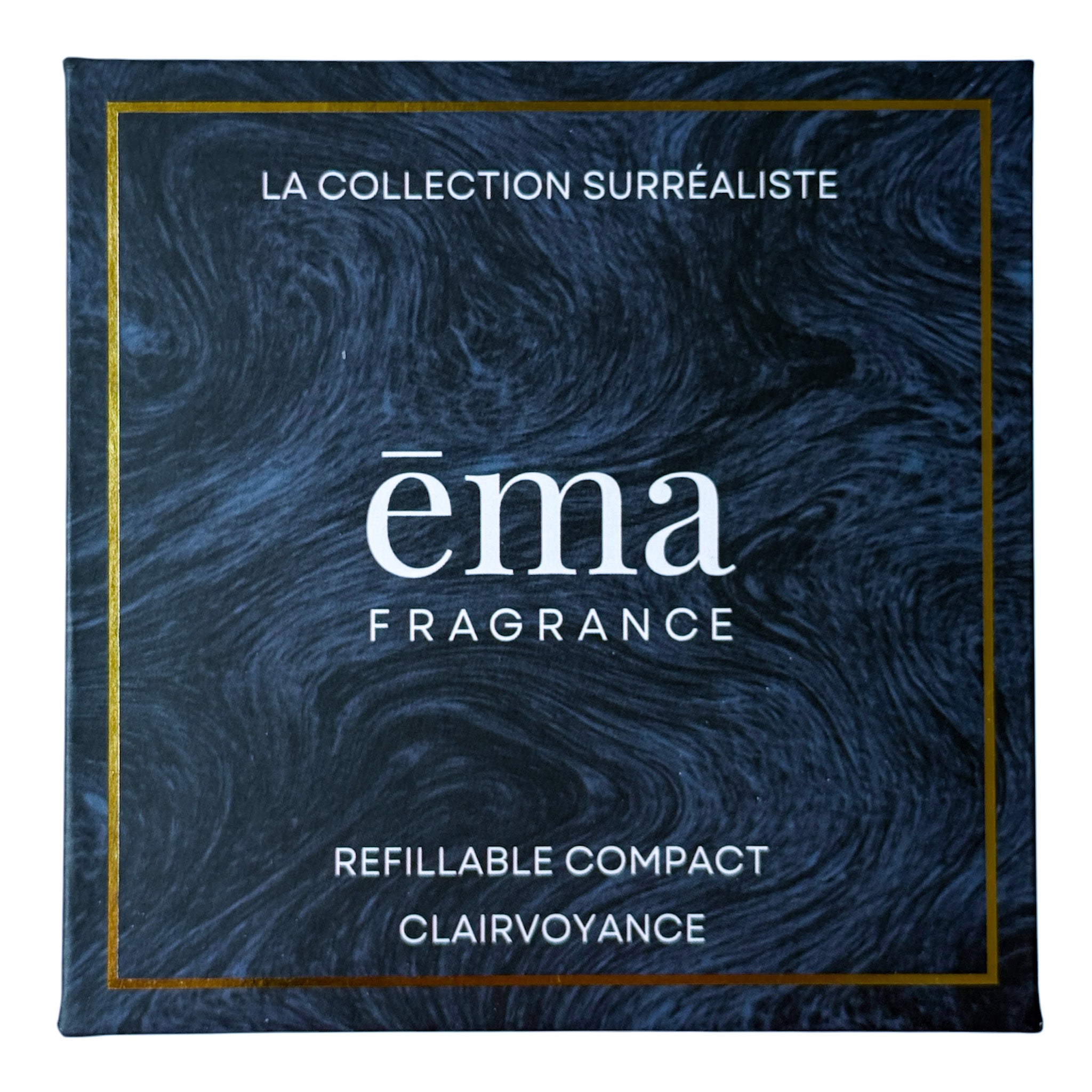 Clairvoyance · Refillable Metal Compact for Solid Perfume & Lip Color