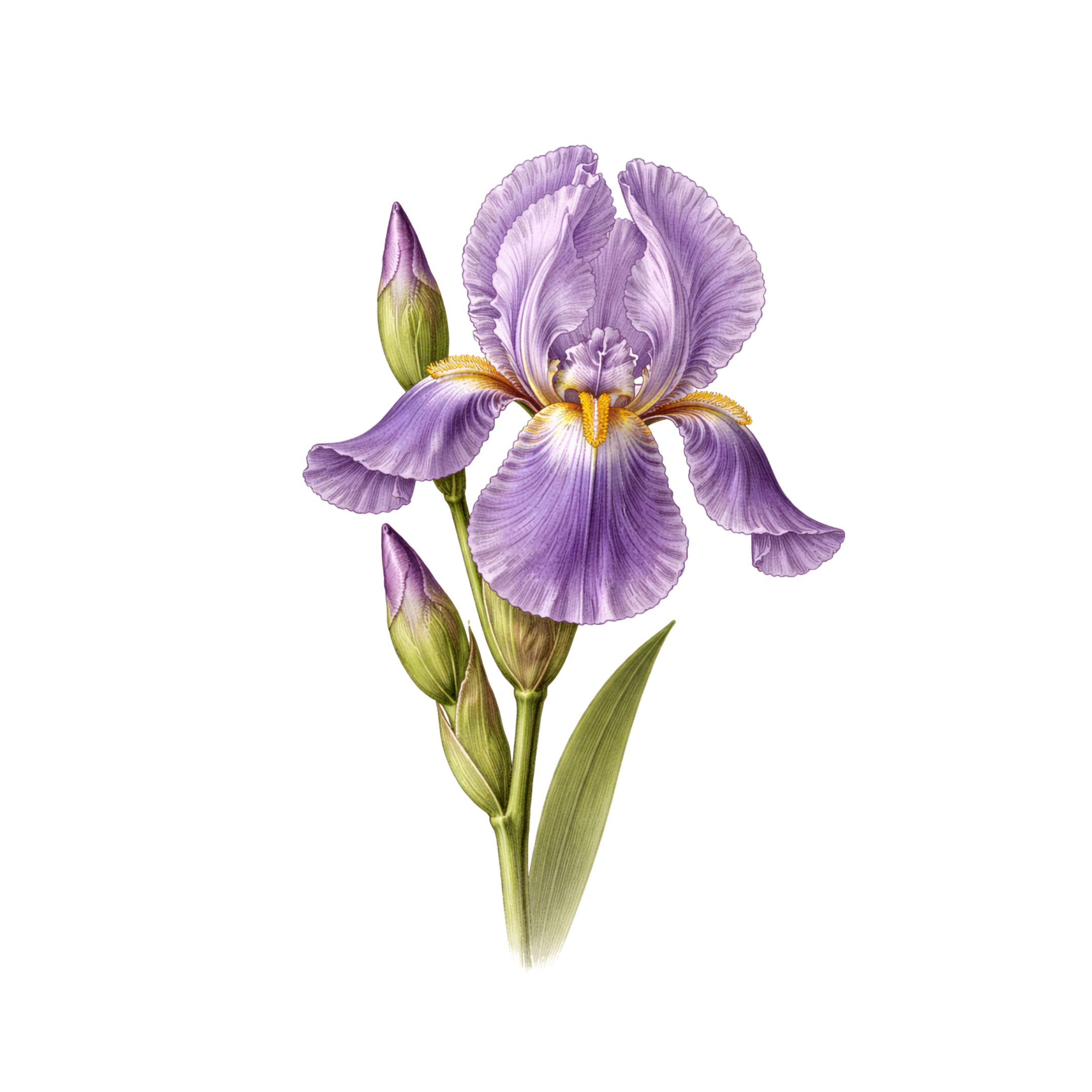 Iris – Soft Powdery Floral Solid Perfume Pod