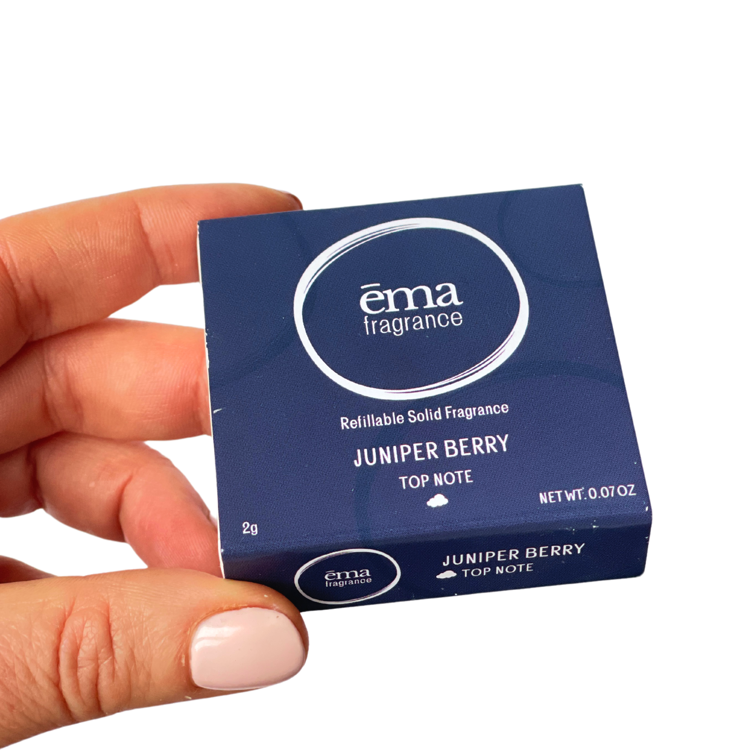 Juniper Berry packaging solid perfume ema fragrance