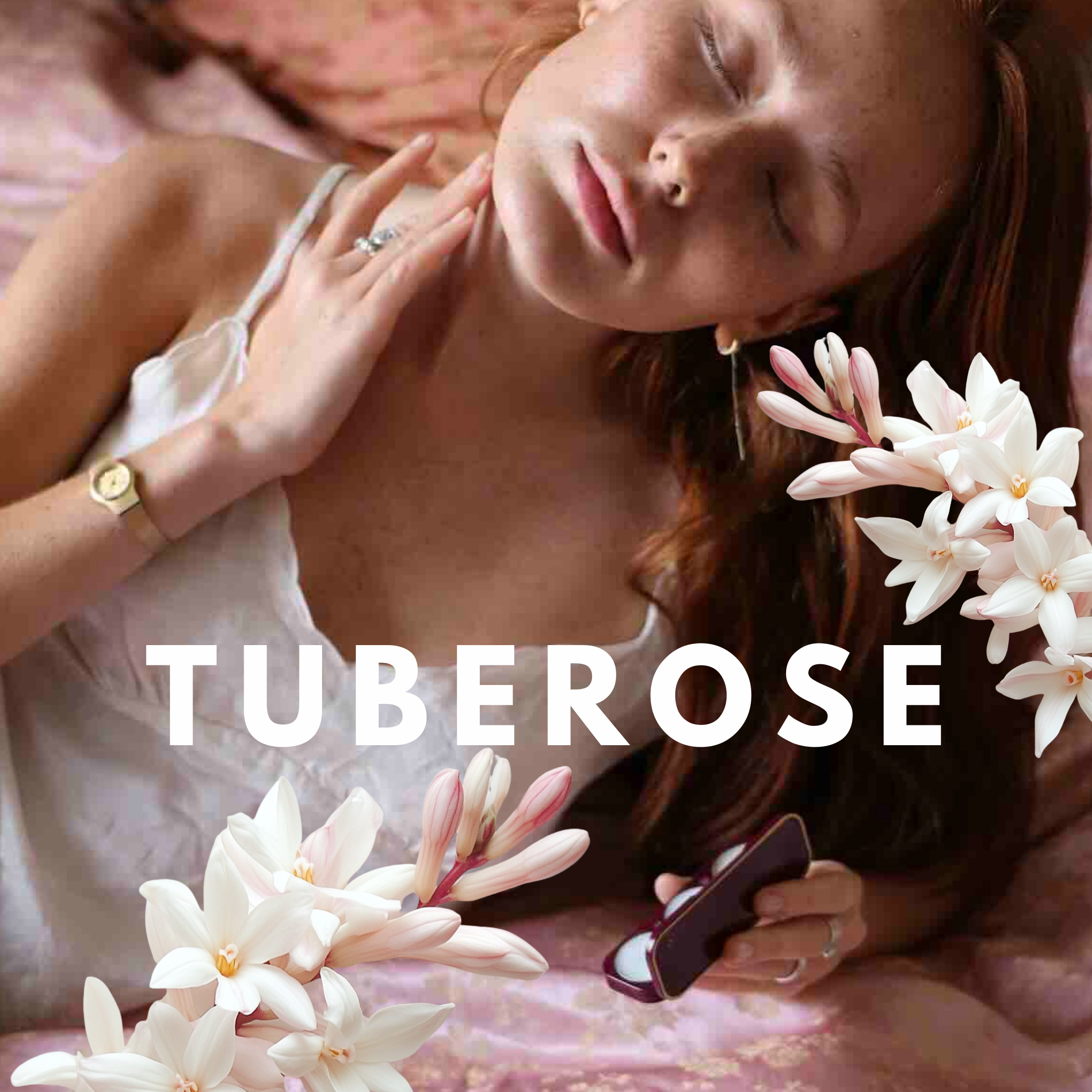 Tuberose – Creamy White Floral Solid Perfume Pod