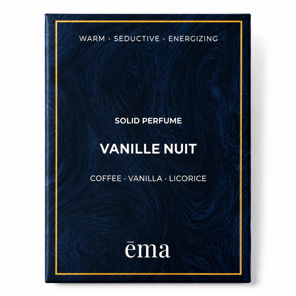 Vanille Nuit Solid Perfume · Coffee, Vanilla & Licorice