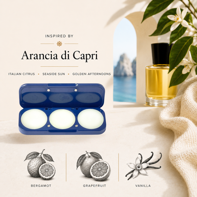 Inspired by Arancia di Capri Solid Perfume Pods ·  Bergamot, Grapefruit & Vanilla