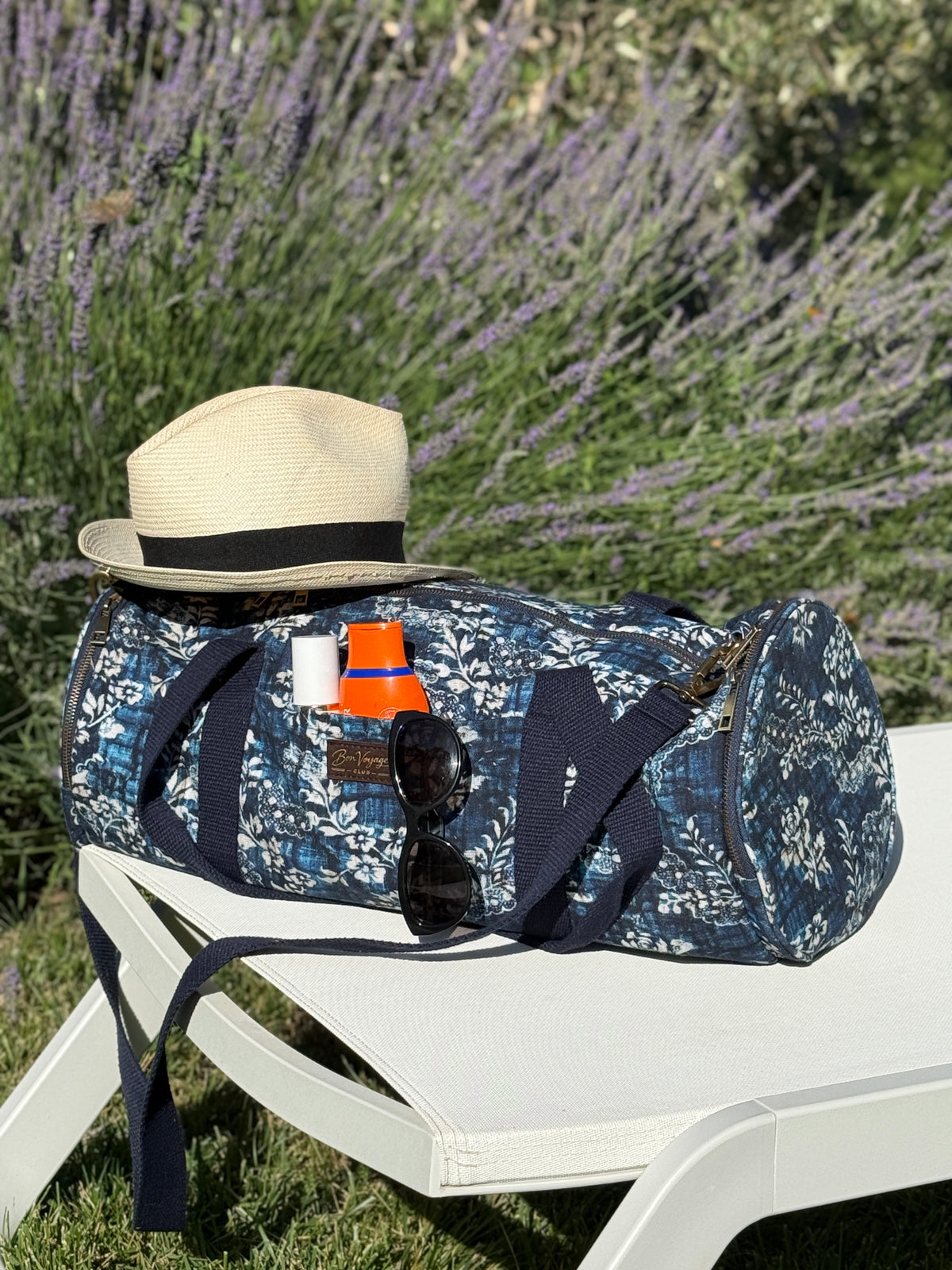 Weekender Duffle Bag - Mirabeau Blue