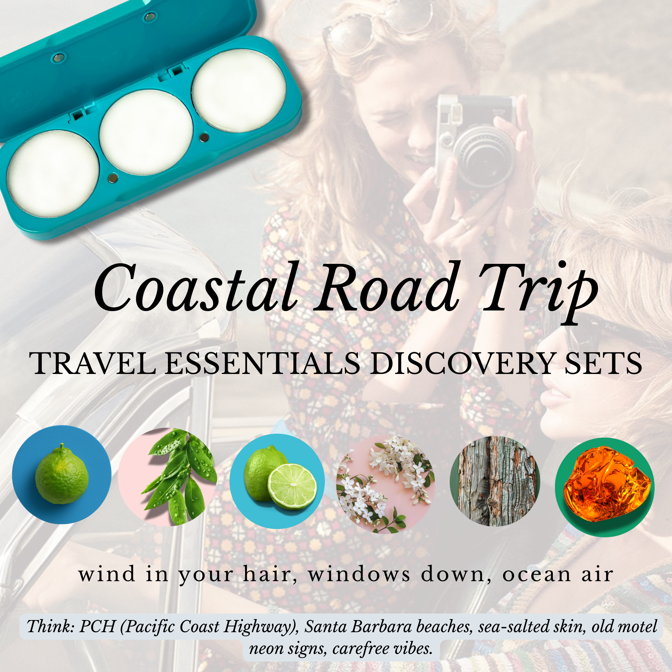 Coastal Road Trip - 6 Discovery Fragrances
