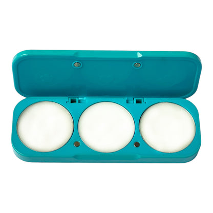 Elegant Fragrance Set - Fresh Musk, Iris, and Pear + Refillable Compact