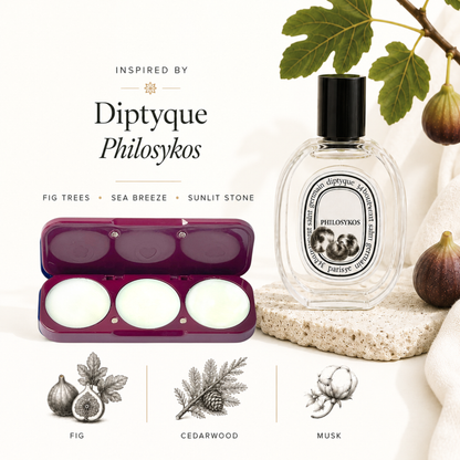 Inspired by Philosykos Solid Perfume | Fig, Cedarwood & Musk