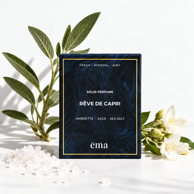 Rêve de Capri Solid Perfume Refill · Ambrette, Sage & Sea Salt