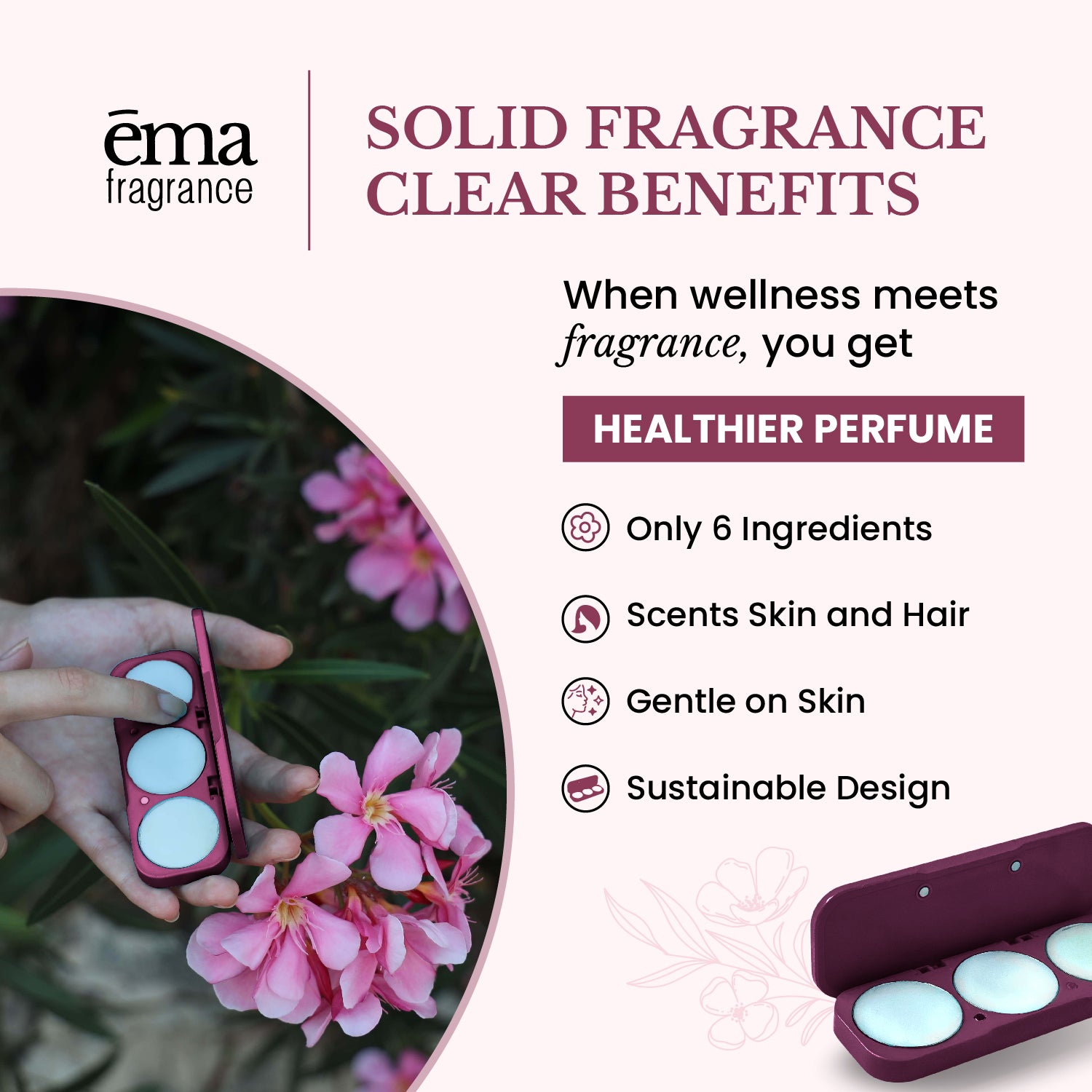Peony - Solid Fragrance Pod