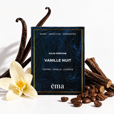 Vanille Nuit Solid Perfume · Coffee, Vanilla & Licorice
