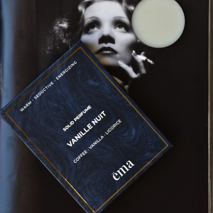 Dream a Little Darker; Clairvoyance Compact + Vanille Nuit Solid Perfume Blend