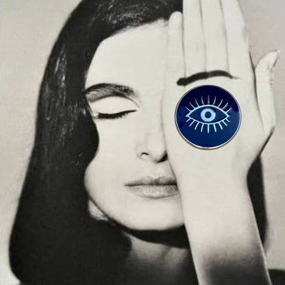 Clairvoyance · Refillable Metal Compact for Solid Perfume & Lip Color