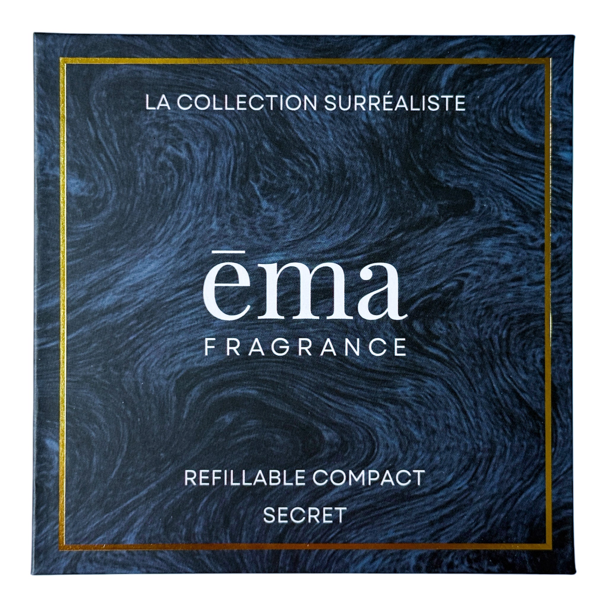 Secret · Refillable Metal Compact for Solid Perfume & Lip Color