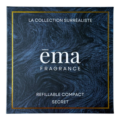 Secret · Refillable Metal Compact for Solid Perfume & Lip Color