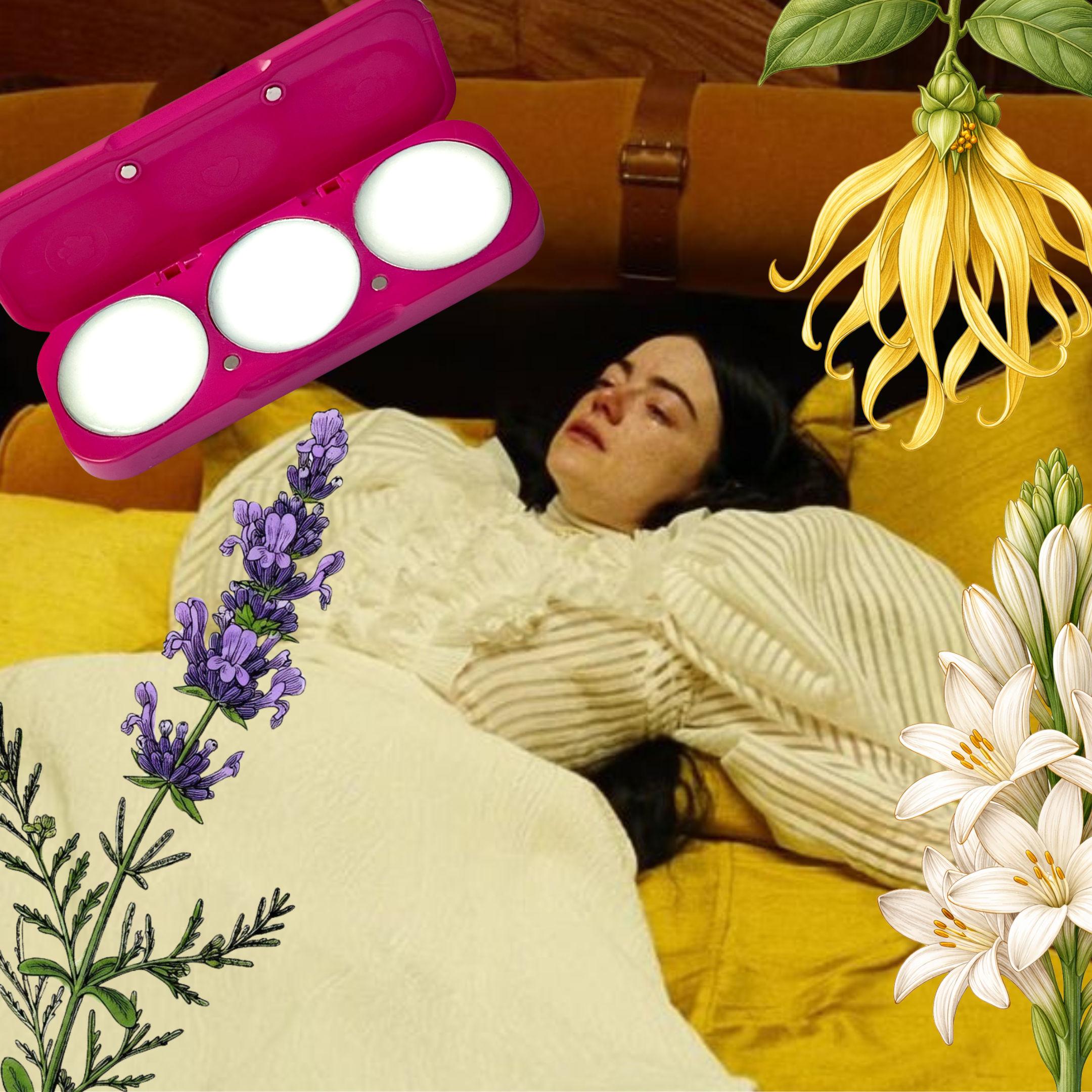 Jaipur Pink - Refillable Fragrance Compact