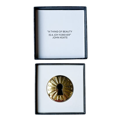 Secret · Refillable Metal Compact for Solid Perfume & Lip Color