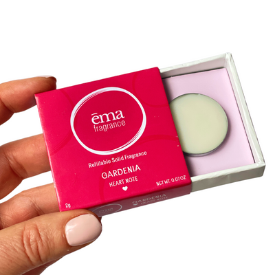 Gardenia ·  Creamy White Floral Solid Perfume Pod