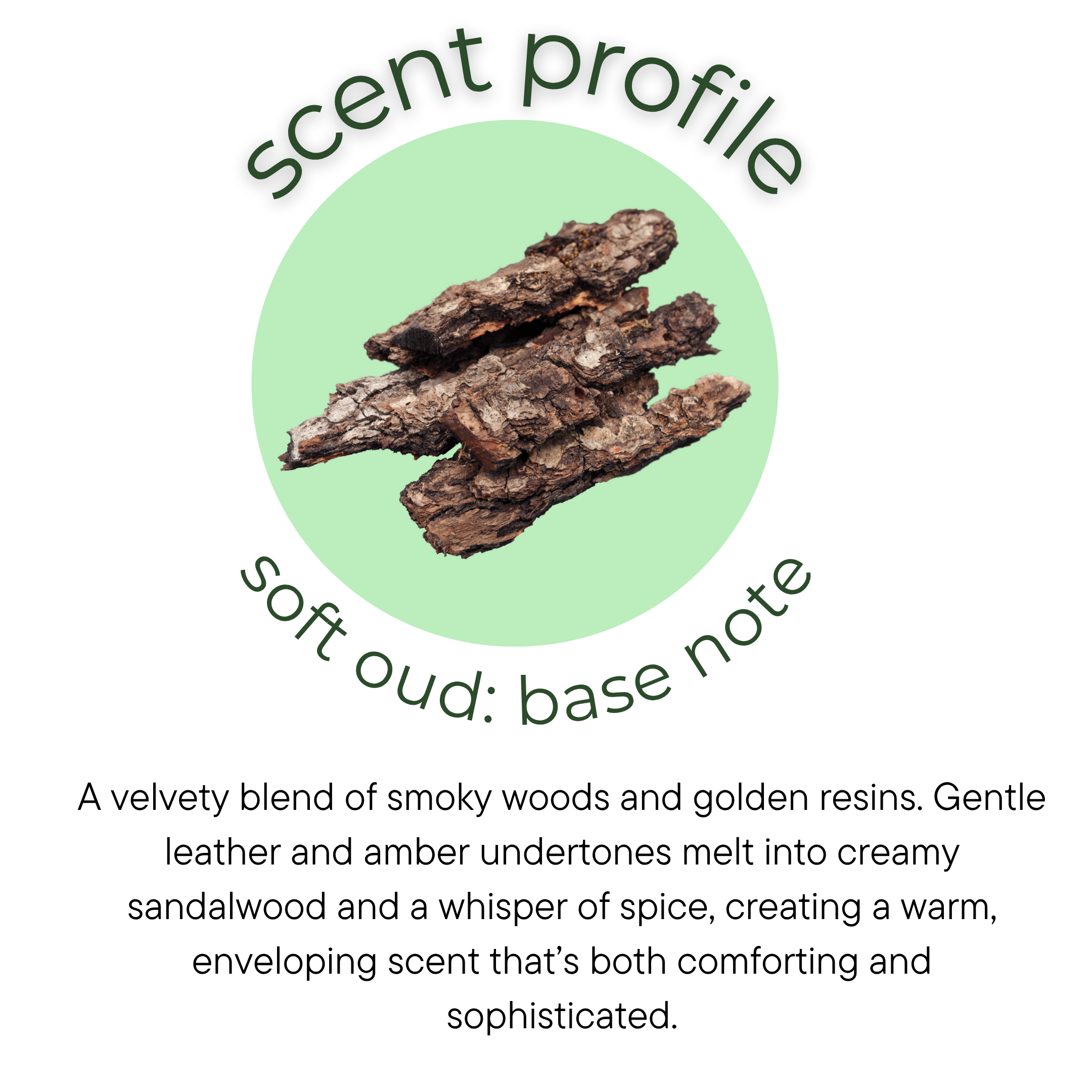 Soft Oud - Solid Fragrance Pod