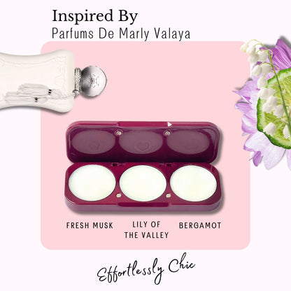 solid perfume blend inspired by parfums de marly valaya