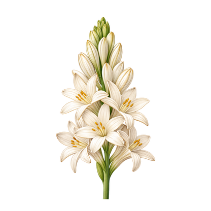 Tuberose – Creamy White Floral Solid Perfume Pod