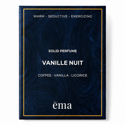Vanille Nuit Solid Perfume · Coffee, Vanilla & Licorice